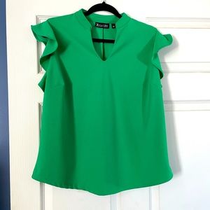 NY& Co Shirt Sleeve Blouse